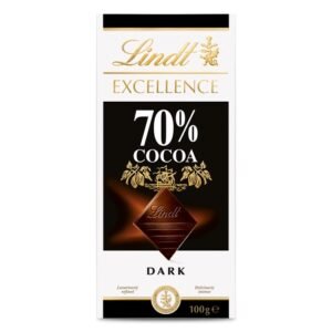 Lindt 70 % Dark Chocolate 100g